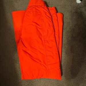 North Face fire red Snow Pants size small new